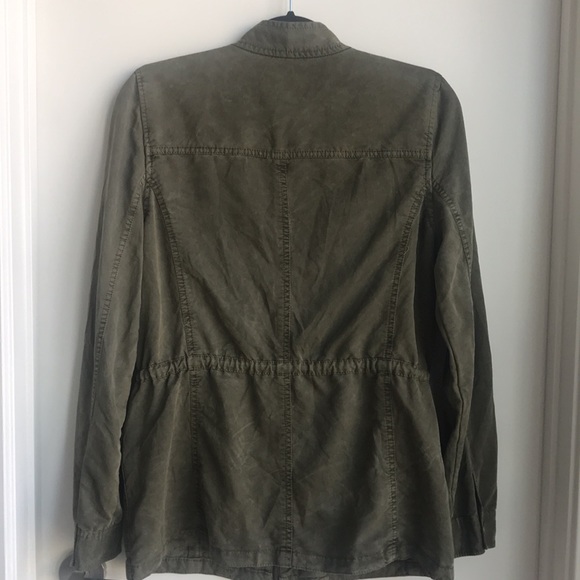 Hinge Green Anorak Utility Jacket - Picture 7 of 9